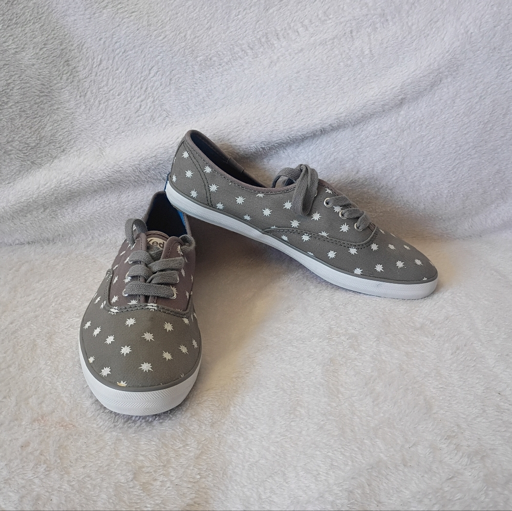 Keds Women's Champion Starburst Grey  Shoes - Size 7